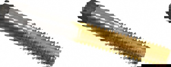 3/8-16 Bottoming RH 3B H3 TiN High Speed Steel 4-Flute Straight Flute Hand Tap