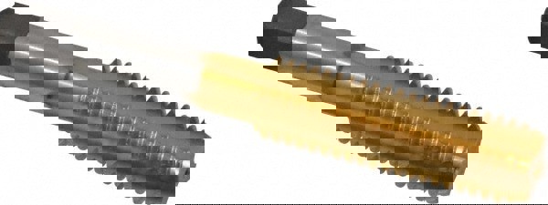 1/2-13 Bottoming RH 3B H3 TiN High Speed Steel 4-Flute Straight Flute Hand Tap