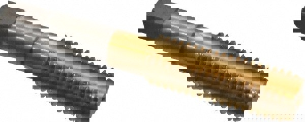 5/8-11 Bottoming RH 3B H3 TiN High Speed Steel 4-Flute Straight Flute Hand Tap