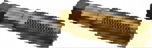 7/8-14 Plug RH 3B H4 TiN High Speed Steel 4-Flute Straight Flute Hand Tap