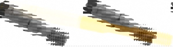 Thread Forming Tap: #10-32 UNF, Bottoming, Vanadium High Speed Steel, TiN Coated