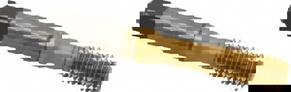 Thread Forming Tap: 3/8-16 UNC, Bottoming, Vanadium High Speed Steel, TiN Coated