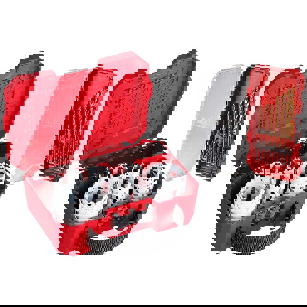 Hole Saw Kits; Minimum Saw Diameter (Decimal Inch): 3/4 ; Maximum Saw Diameter (Decimal Inch): 2-1/2 ; Number of Hole Saws: 9 ; Maximum Cutting Depth: 1.625 ; Cutting Edge Style: Toothed ; Material: Bi-Metal
