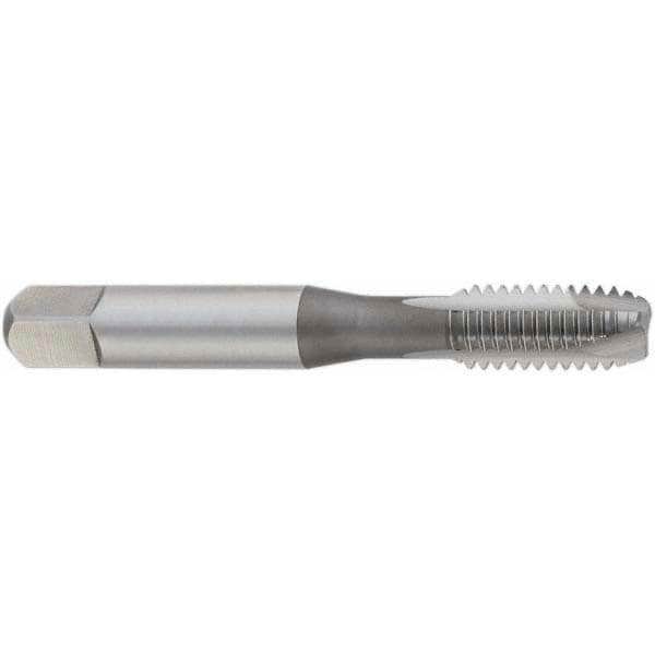 Spiral Point Tap: M10x1.50 Metric Coarse, 3 Flutes, Plug, 2B Class of Fit, High Speed Steel, Bright Finish