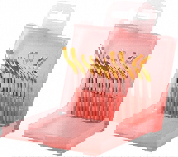 Hand Deburring Tool Set: 12 Pc, High Speed Steel