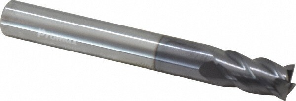 Square End Mill: 5/16'' Dia, 1/2'' LOC,