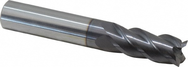 Square End Mill: 7/16'' Dia, 1'' LOC, 7/