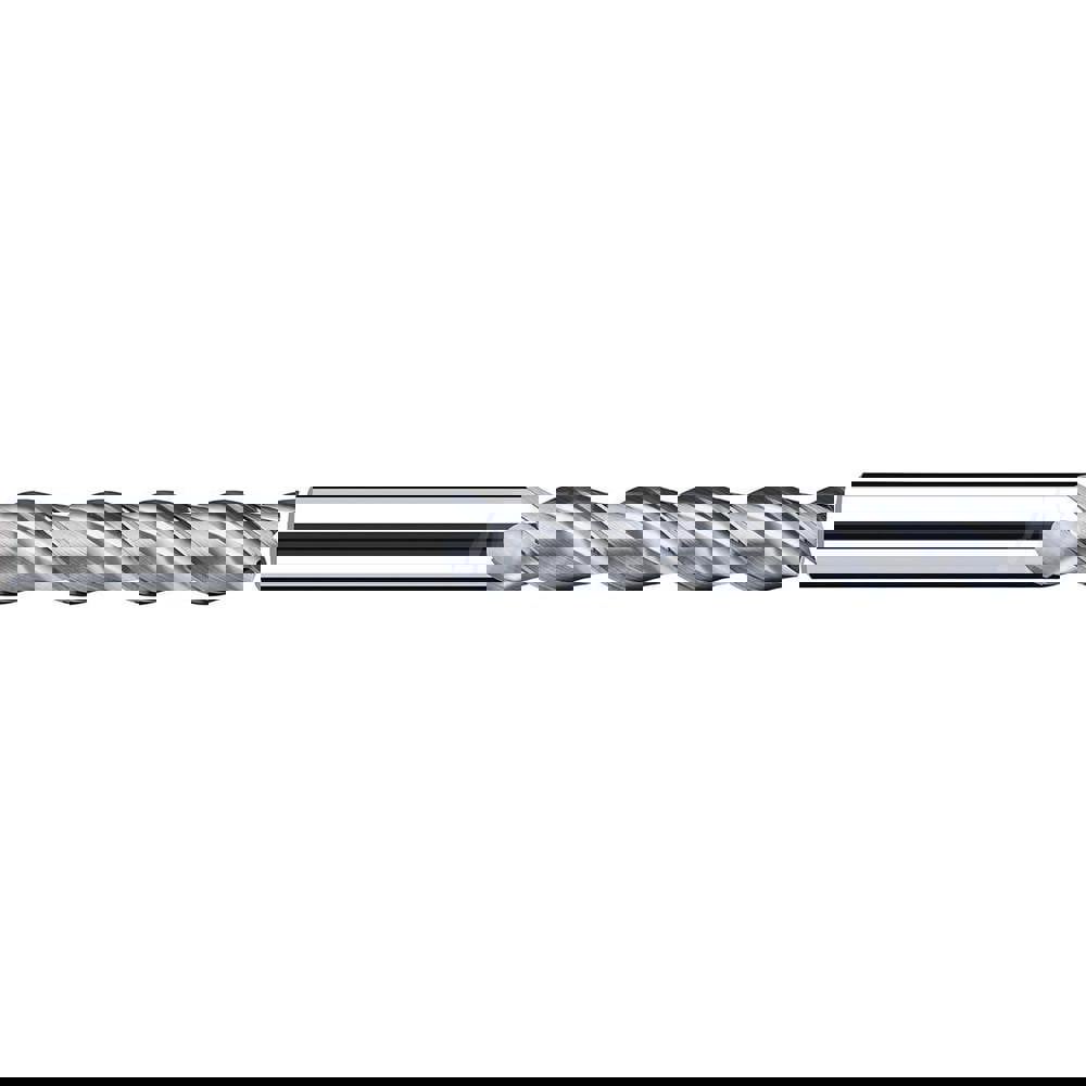 Corner Radius End Mill: 10 mm Dia, 53.00 mm LOC, 40 deg Helix, Bright/Uncoated Coated, Corner Radius End, Centercutting Series AX