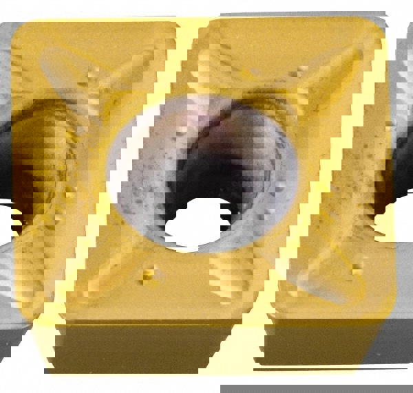 Milling Insert: SDCT1204PDERLD, KC520M, Solid Carbide