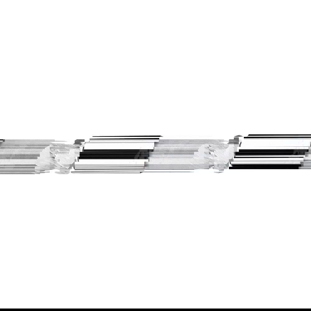 Corner Radius End Mill: 8 mm Dia, 9.00 mm LOC, 40 deg Helix, Bright/Uncoated Coated, Corner Radius End, Centercutting Series AX-RV2