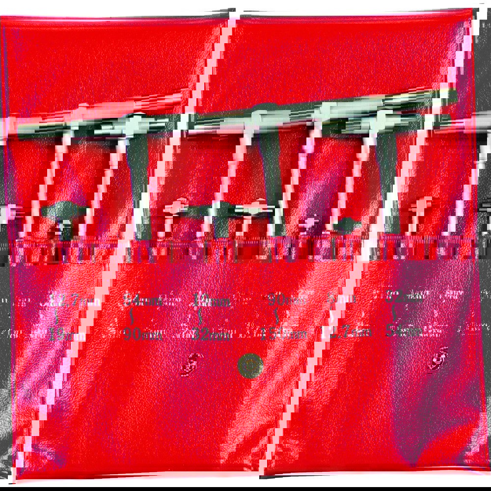 Telescoping Gage Sets; Minimum Measurement (mm): 8 ; Maximum Measurement: 150.00 ; Material: Steel ; Includes: 6 Telescoping Gages ; Number Of Pieces: 6 ; Minimum Overall Length (Inch): 1