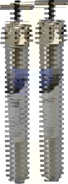 3/4 Inch Pipe, FNPT End Connections, 9-1/4 Inch Long Cartridge, 12-7/8 Inch Long, Cartridge Filter Housing