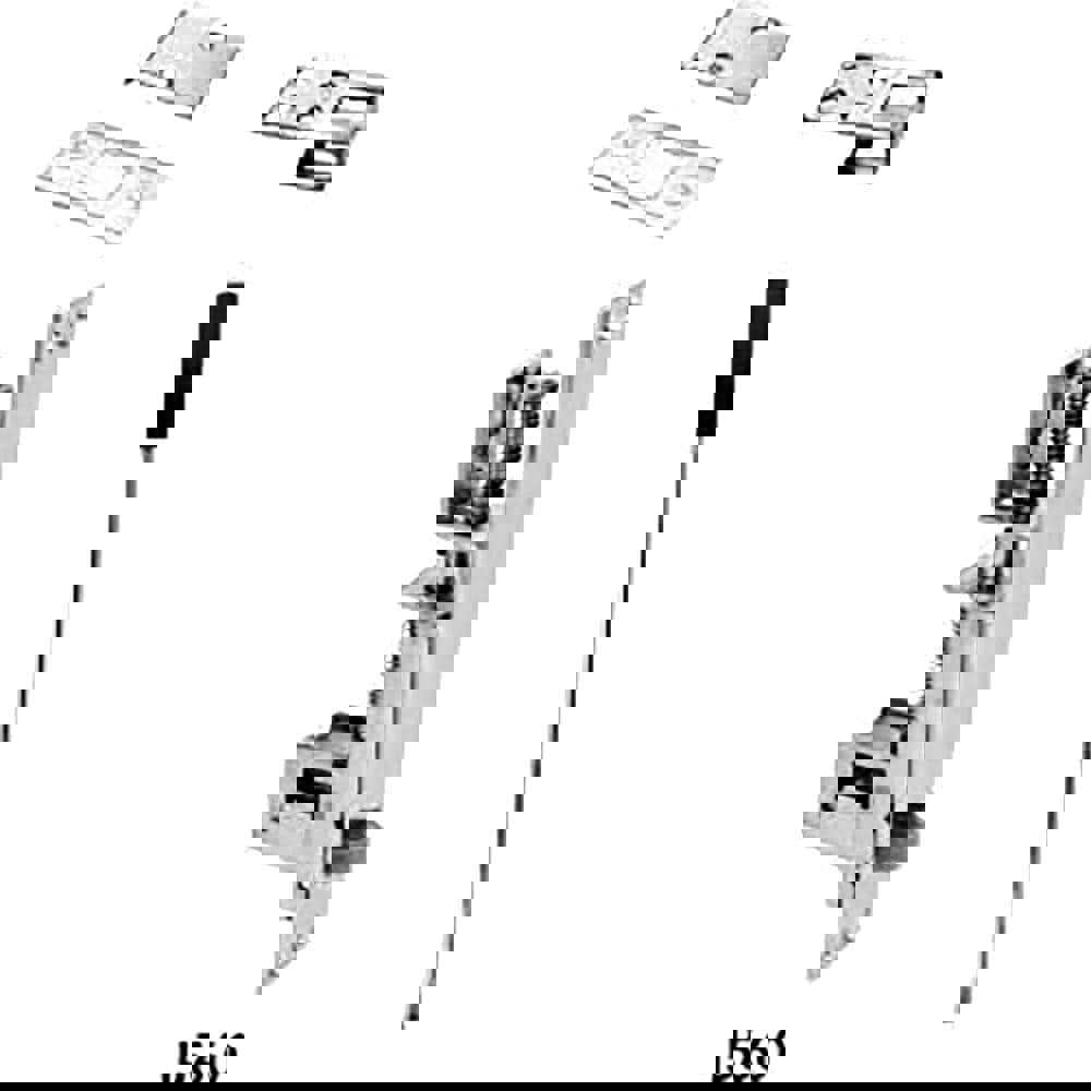 Slide Bolts; Bolt Type: Flush Bolt ; Length (Inch): 3.5 in ; Material: Metal ; Finish: Satin Chrome ; Bolt Diameter: 0.375in ; Overall Width: 2.5 in