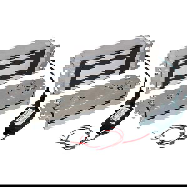 Electromagnet Locks; Average Magnetic Pull: 2000.0lb ; Overall Length: 8in ; Timer: No ; Finish: Aluminum ; Led Included: No