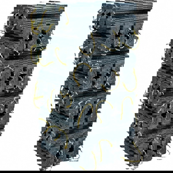 Cribbing Blocks & Sets; Type: Cribbing Block Set ; Material: Recycled Plastic ; Length (Inch): 45 ; Number of Pieces: 16 ; Includes: (2) 15200 2x4x18 Cribbing Block; (2) 15210 4x4x18 Cribbing Block; (12) 15230 6x7x24 Cribbing Block ; Height: 48