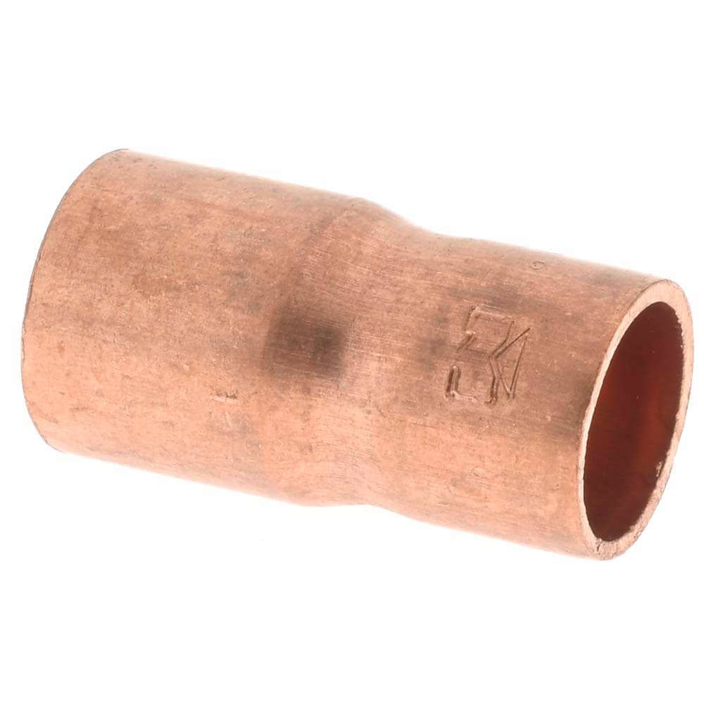 Wrot Copper Pipe 90 &deg; Reducer Elbow: 3/8