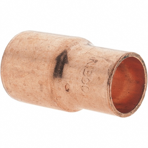 Wrot Copper Pipe 90 &deg; Reducer Elbow: 3/4