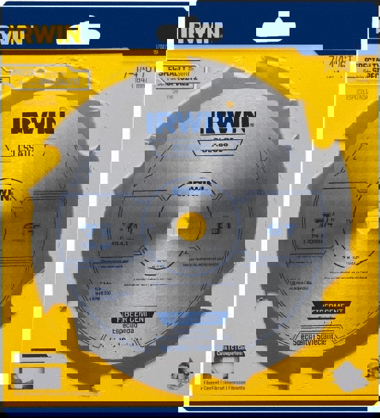 Wet & Dry Cut Saw Blade: 7-1/4