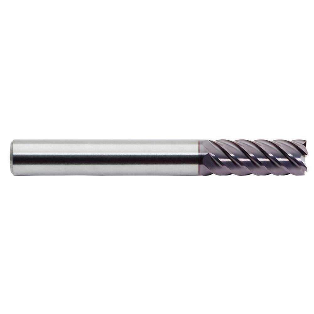 Square End Mill: 10.00 mm Dia, 25.00 mm LOC, 6 Flute, Solid Carbide