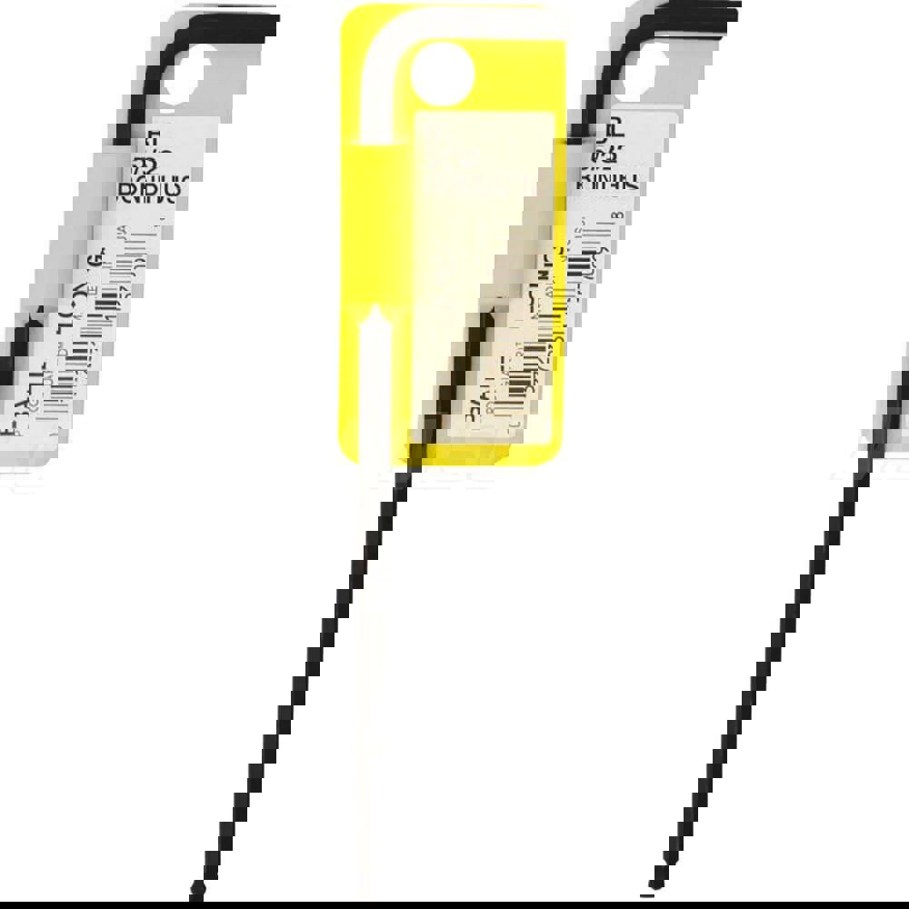 Hex Key: 3 mm, Ball End, L-Handle, Long Arm