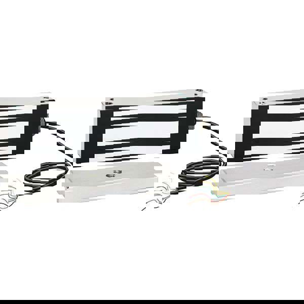 Electromagnet Locks; Average Magnetic Pull: 1200.0lb ; Timer: No ; Finish: Stainless Steel ; Features: Door Position Switch, Magnetic Bond Sensor ; Led Included: No