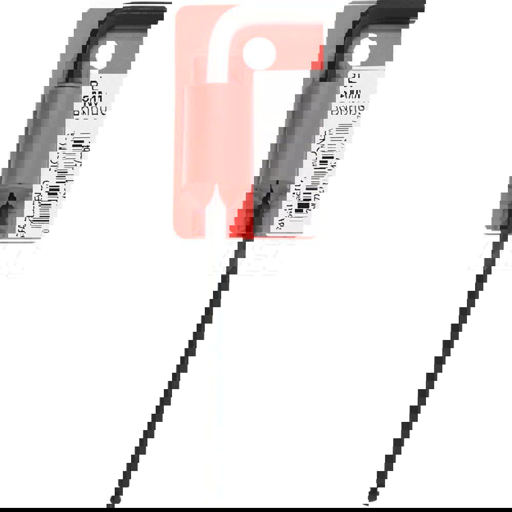 Hex Key: 5 mm, Ball End, L-Handle, Long Arm