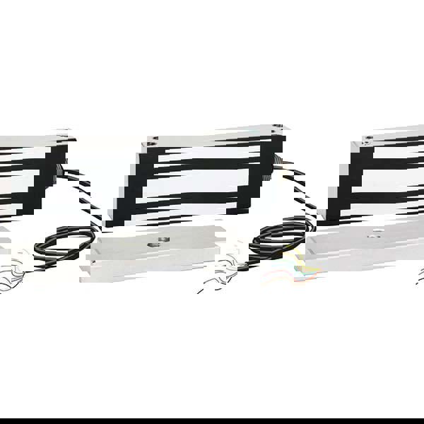 Electromagnet Locks; Average Magnetic Pull: 1200.0lb ; Timer: No ; Finish: Stainless Steel ; Features: Door Position Switch, Magnetic Bond Sensor ; Led Included: No