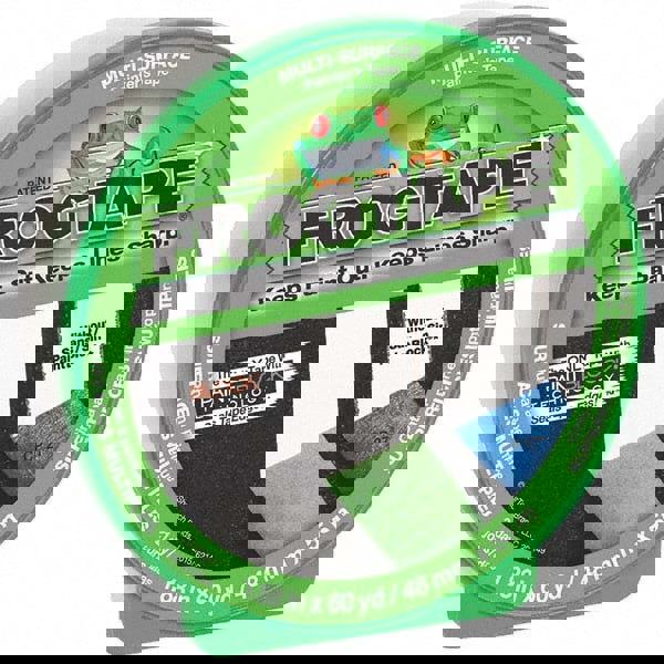 Painter's Tape: 48 mm Wide, 55 m Long, 5.7 mil Thick, Green