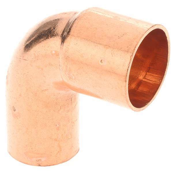 Wrot Copper Pipe 90 &deg; Short Radius Street Elbow: 5/8
