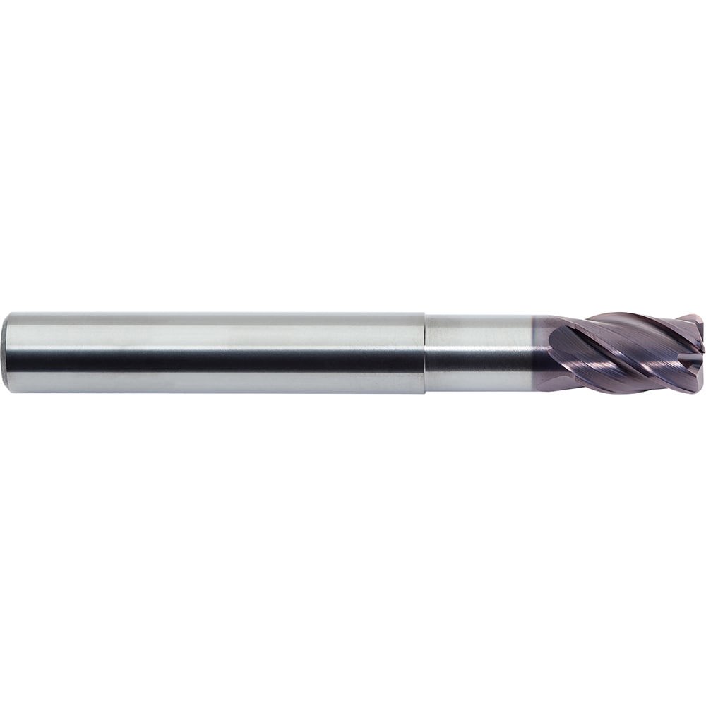 Corner Radius End Mill Head: 4 Flutes