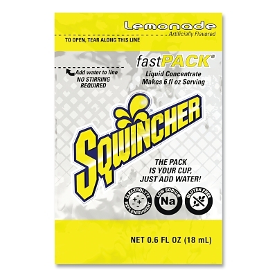 Activity Drink: 0.6 oz, Packet, Lemonade, Liquid Concentrate, Yields 6 oz
