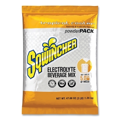 Activity Drink: 47.66 oz, Pack, Tropical Cooler, Powder, Yields 5 gal