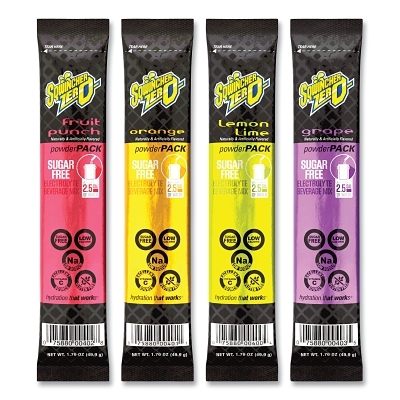 Activity Drink: 1.76 oz, Packet, Assorted, Powder, Yields 2.5 gal