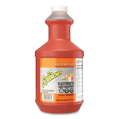 Activity Drink: 64 oz, Bottle, Orange, Liquid Concentrate, Yields 5 gal