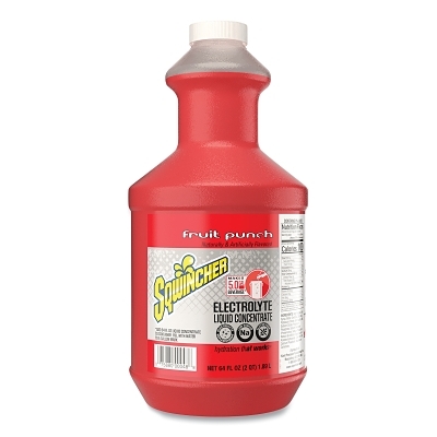 Activity Drink: 64 oz, Bottle, Fruit Punch, Liquid Concentrate, Yields 5 gal