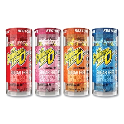Activity Drink: 0.11 oz, Packet, Assorted, Powder, Yields 20 oz