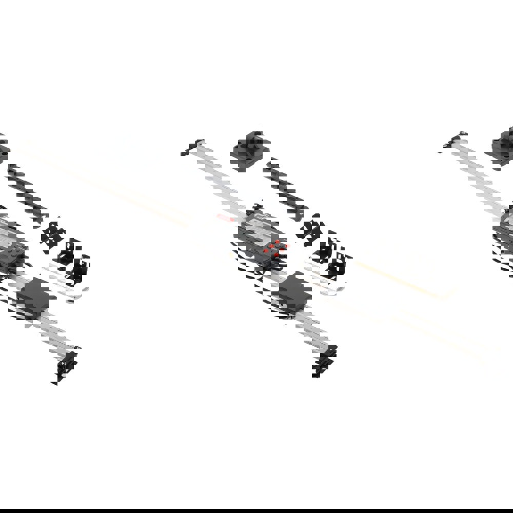 Horizontal & Vertical Electronic Linear Scale: 0 to 24