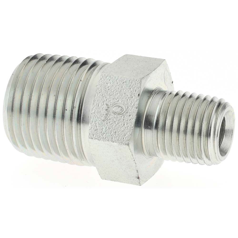 Industrial Pipe Hex Plug: 1/2 x 1/4