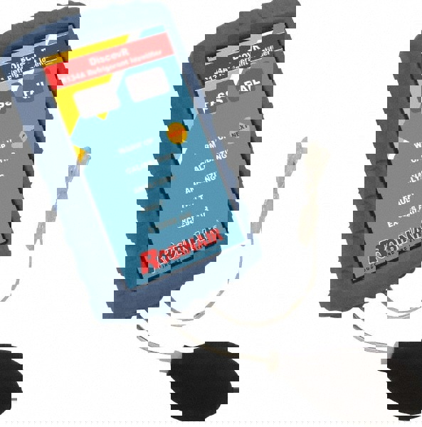 Automotive HVAC Refrigerant Tools; Type: Refridgerant Identifier ; For Use With: R134a Air Conditioning Systems ; PSC Code: 4910 ; UNSPSC Code: 25191700