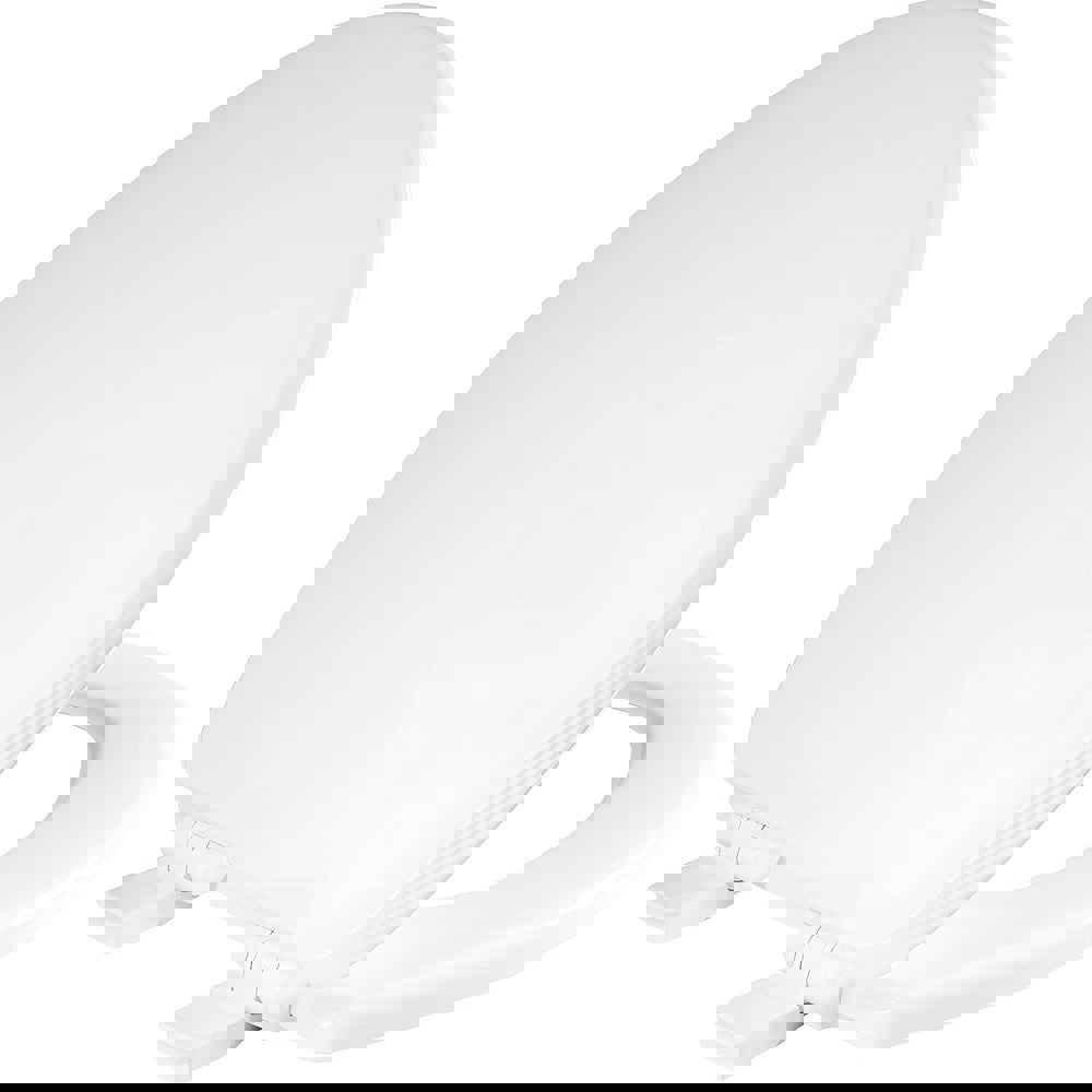 Toilet Seats; Type: Standard; Closed ; Style: Elongated ; Material: Enameled Wood ; Color: Cotton White ; Outside Width: 14.125in (Inch); Inside Width: 8.0630in (Inch)