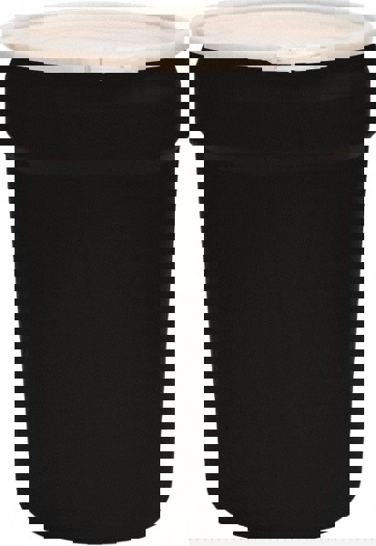 Open Head Drum: 30 gal, Black