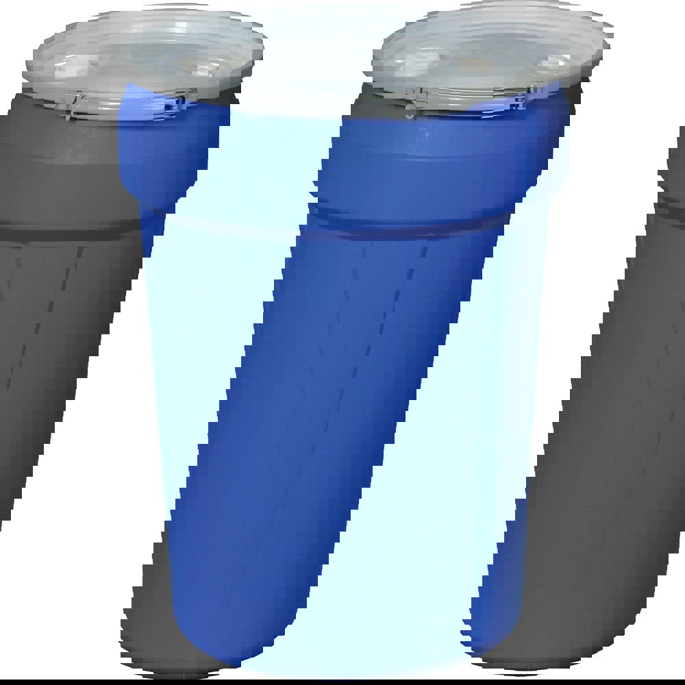 Drums & Tanks; Drum Type: Open Head ; Height (Inch): 28-1/2 ; Diameter/Width (Inch): 21-1/8 ; Volume Capacity (Gal.): 30 (Inch); Drum Material: Polyethylene ; Drum Color: Blue