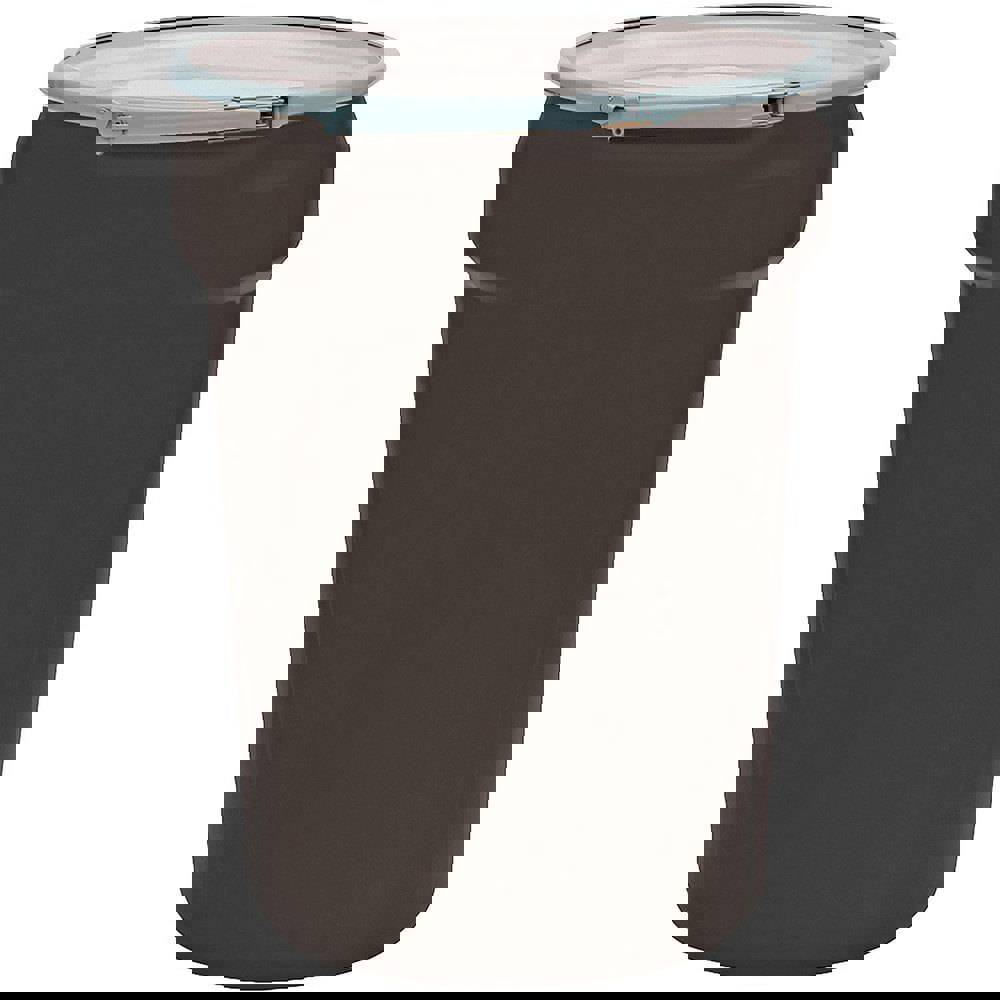 Open Head Drum: 30 gal, Black