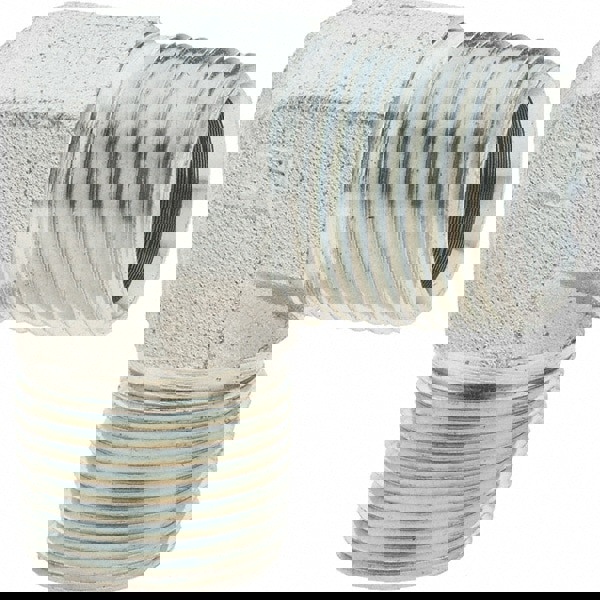 Industrial Pipe 90 &deg; Elbow: MNPTF x MNPTF