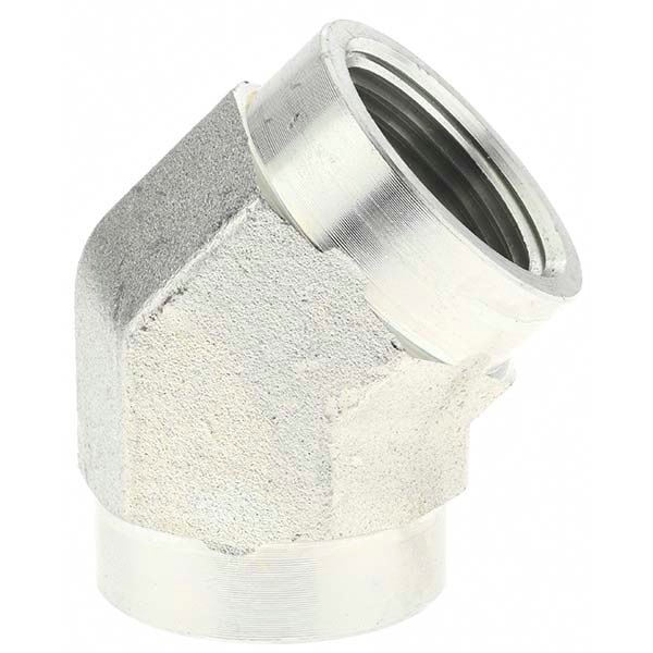 Industrial Pipe 45 &deg; Elbow: FNPTF x FNPTF