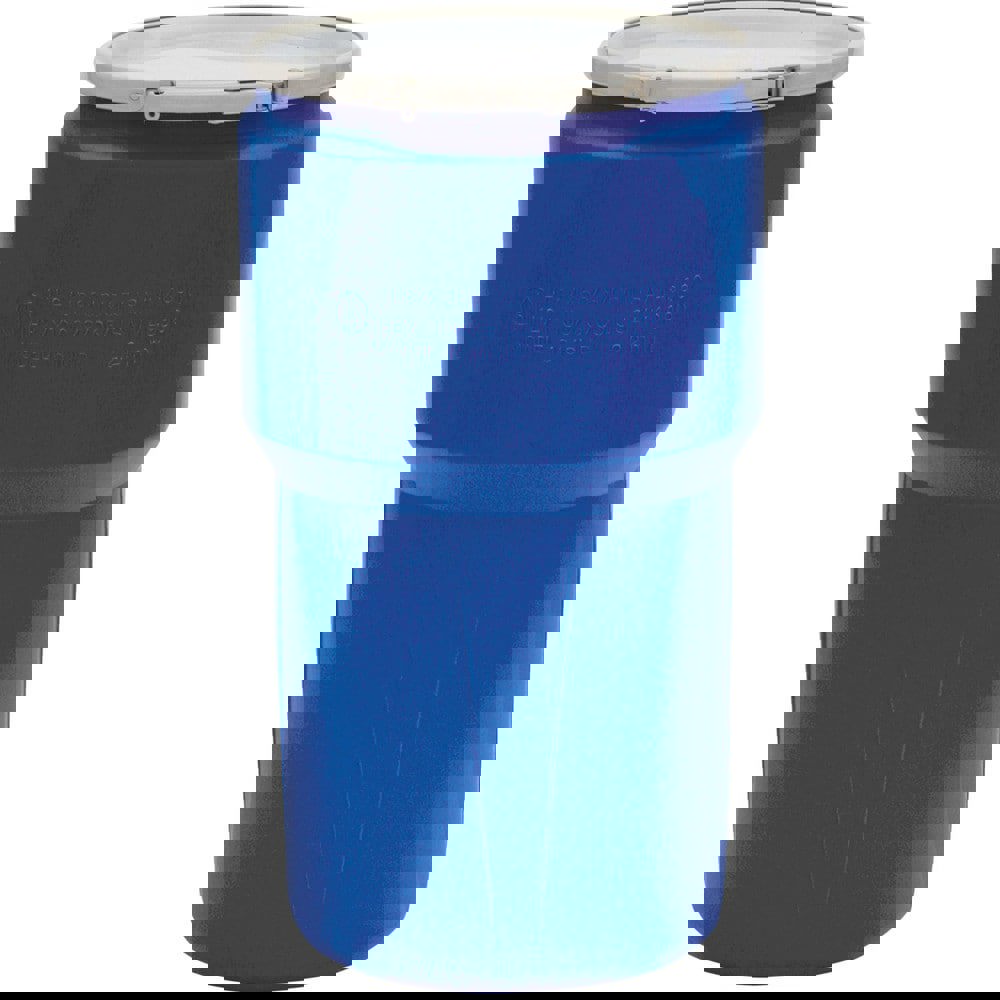 Drums & Tanks; Drum Type: Open Head ; Height (Inch): 26-1/2 ; Diameter/Width (Inch): 15 ; Volume Capacity (Gal.): 14 (Inch); Drum Material: Polyethylene ; Drum Color: Blue