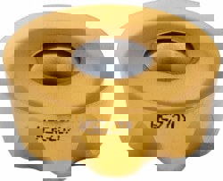 Milling Insert: RCGT250900ELF, KC725M, Solid Carbide