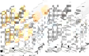 60 BI-FOLD CLST TRACK KIT