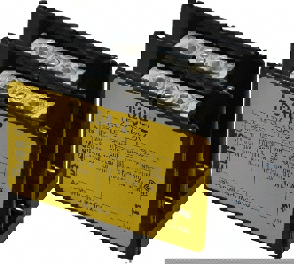 2 Poles, 175 Amp, 2/0-8 AWG (Cu/Al) Primary, 2/0-8 AWG (Cu/Al) Secondary, Thermoplastic Power Distribution Block