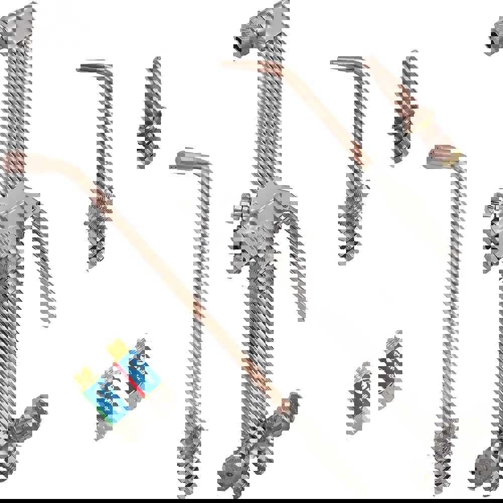 2 Inch Cutting Capacity, 40,125 BTU and HR Max Heating Capacity, 5/64 Inch Welding Capacity, Oxygen and Acetylene Torch Kit